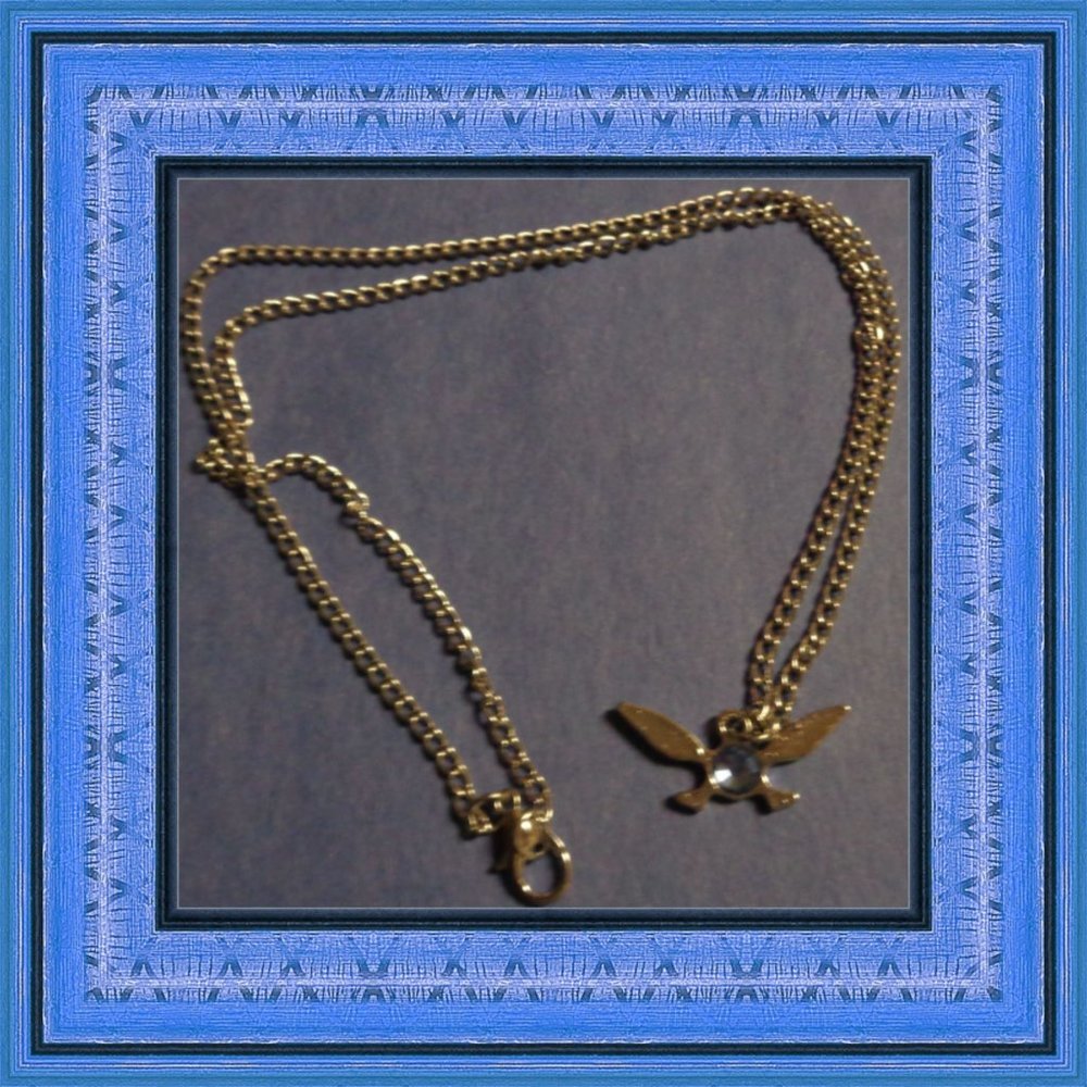 Legend Of Zelda Fairy Navi Inspired Necklace - Picture 1 of 2
